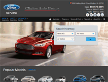 Tablet Screenshot of clintonfordlm.net